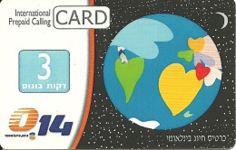 Israel: Prepaid Bezeq -  Globe 10/04 - Israel