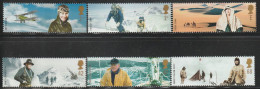 GRANDE BRETAGNE - N°2428/33 ** (2003) Explorateurs Et Aventuriers - Unused Stamps