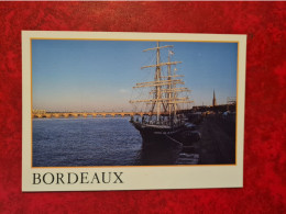 Carte BORDEAUX LE TROIS MATS LE BELEM - Bordeaux