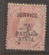 India Patiala  Service  1903  SG 26  1a   Fine Used - Patiala