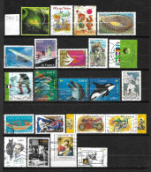 Entre 3459 Et 3536 Lot De 22 Timbres (2002) Oblitéré - Used Stamps