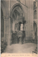 CPA Carte Postale France Dol Intérieur De La Cathédrale La Chaire   VM80032 - Dol De Bretagne