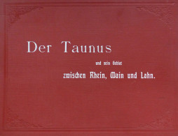 Fotographie Mappe Mit Ca. 100 Bildern (24 X 32mm) Der Taunus Und Sein Gebiet Zwischen Rhein, Main Und Lahn Verlag Kessel - Fotografie