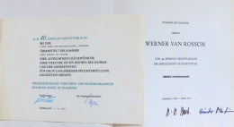 Beruf Album Der Firma DEMAG In Duisburg Zum 40jährigen Dienstjubiläum 1975, Ca. 20 Fotos Der Firmengeschichte Und Urkund - Koehler, Mela