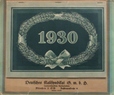Landwirtschaft Deutsches Kalisyndikat GmbH Landwirtschaftliche Auskunftsstelle Kalender 1930 II Paysans - Altri & Non Classificati