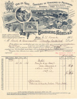 Wein Rechnung Bourgeois Frères & Cie. In Bole (Neuchatel) 26.11.1906 II Vigne - Altri & Non Classificati