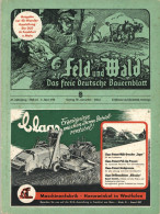 Landwirtschaft Zeitschrift Feld Und Wald Das Freie Deutsche Bauernblatt Heft 23 9. Juni 1950, Verlag Girardet Essen, 82  - Other & Unclassified