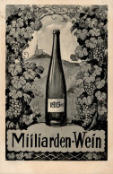 Wein Milliarden-Wein 1915er I-II (kl. Eckbug) Vigne - Otros & Sin Clasificación