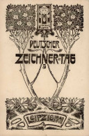 Kunstausstellung Leipzig Deutscher Zeichner-Tag 1901 I-II (Ecken Abgestossen) - Ausstellungen