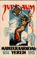 MAINZ - 75 Jahre MAINZER-KARNEVAL-VEREIN 1913 Künstlerkarte Sign. PH Pfeifer I-II - Expositions