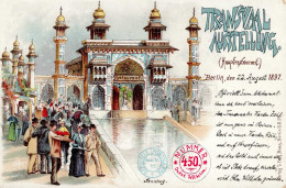 Ausstellung Berlin Transvaal 1897 I-II (Ecken Bestoßen) Expo - Ausstellungen