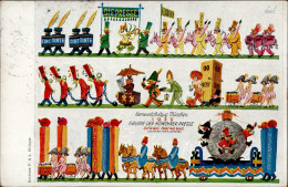 Karneval München Festzug 1928 II (fleckig, Ecken Leicht Abgestossen) - Other & Unclassified