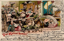 Weltuntergang Der Komet Kommt 13. Nov. 1899 Verlag Bürger U. Ottilie I-II - Circus