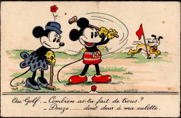 Walt Disney Golf Mickey Maus I-II (fleckig) - Zirkus
