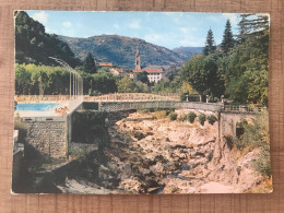 VALS Les BAINS Pont Sur La Volane Et La Piscine - Vals Les Bains