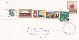 From Australia To USA - 2007 - Storia Postale