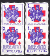 Yugoslavia Republic 1985 Red Cross Mi#94-97 Mint Never Hinged - Unused Stamps