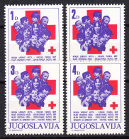 Yugoslavia Republic 1985 Red Cross Mi#94-97 Mint Never Hinged - Ongebruikt