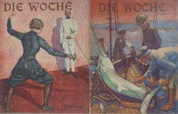 Buch Kl. Lot Mit 4 Ausgaben Der Zeitschrift Die Woche 1926 Verlag August Scherl G.m.b.H. Berlin In Unterschiedlicher Erh - Oude Boeken