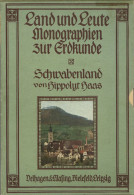 Buch Schwabenland Land Und Leute Monographien Zur Erdkunde Band 29 Von Haas, Hippolyt 1914, Verlag Velhagen Und Klasing  - Oude Boeken