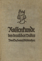 Buch Rassenkunde Des Deutschen Volkes Von Prof. Günther, Hans 1935, Verlag Lehmann München, 509 S. Mit 580 Abb. Und 29 K - Libri Vecchi E Da Collezione