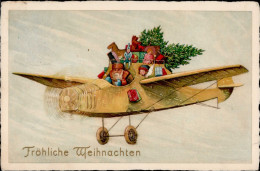 Weihnachten Flugzeug Spielzeug II (Eckbug, Fleckig) Noel Jouet Aviation - Other & Unclassified