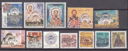 Yugoslavia Republic Charity Church Religion Stamps, Mint Never Hinged - Beneficenza