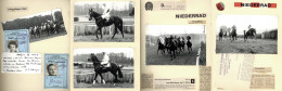 Pferdesport Album Galopprennsport Mit Bildern, Eintrittskarten, Belegen (1962) U.v.m. Meist Frankfurt A. Main-Niederrad  - Autres & Non Classés