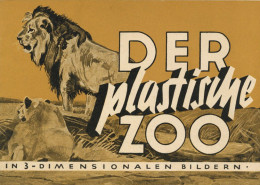 Raumbild-Broschüre Der Plastische Zoo In 3-Dimensionalen Bildern Inkl. Brille Aus Papier II - Other & Unclassified