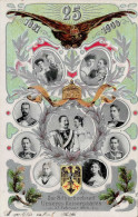 Adel KAISER - Prägelitho SILBERHOCHZEIT KAISERPAAR 1906 I-II - Familias Reales