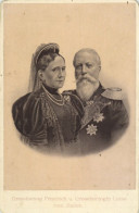 Adel Baden Großherzog Friedrich Mit Gemahlin Luise Kabinettfoto I-II - Familles Royales