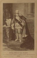 Adel Sachsen Kabinettfoto König Albert 1882 - Königshäuser