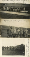 Adel Württemberg König Wilhelm II. Im Felde April 1917 Lot Mit 3 Foto-AK I-II - Königshäuser