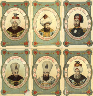 Adel Ausland 6er-Serie Osmanisches Reich Türkei Von Fruchtermann, Max Constantinole I-II - Royal Families