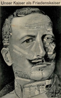 Adel Preussen Kaiser Wilhelm II. Metamorphose I-II Surrealisme - Königshäuser