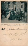 Adel Thailand König Tschulalongkorn Von Siam Bei Fürst Bismarck 1897 I-II - Familles Royales