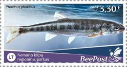 BeePost 2024 Fishes. (LT24-21) PRIVATE POST ISSUE - Poissons