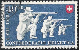 Schweiz Suisse Pro Patria 1950: Schiessen Tir Zu WII 50 Mi 549 Yv 501 Mit Eck-Stempel ...SUISSE (Zu CHF 25.00) - Shooting (Weapons)