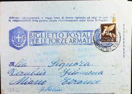 POSTA MILITARE ITALIA IN GRECIA  - WWII WW2 - S6789 - Posta Militare (PM)