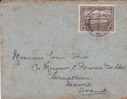 From Tasmania To France - 1904 - Lettres & Documents