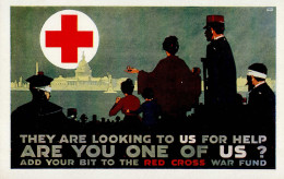 Antipropaganda WK I Rotes Kreuz I-II - Sonstige & Ohne Zuordnung