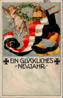 Propaganda WK I Kriegsneujahr Sign. Wagner, Richard I-II - Altri & Non Classificati