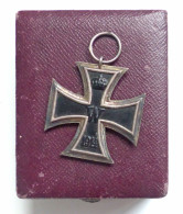 WK I Orden Eisernes Kreuz 2. Klasse 1914 Mit Ringpunze Im Original Etui - Autres & Non Classés