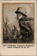 Regiment 6. Badisches IR Kaiser Friedrich III. Nr. 114 Deutscher Sturmtrupp I-II (Ecken Bestoßen) - Régiments