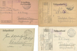 Feldpost WK I Sammlung Mit 66 Feldpostbriefen (meist Faltbriefe Mit Textinhalt) Bzw. Karten Aus Einer Korrespondenz (Sol - Altri & Non Classificati