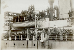 Kriegsgefangenenpost Aus Japan Heimkehrerpost, Fotographie Des Dampfers Hudson-Maru Mit Heimkehrenden Soldaten , Aus Dem - Other & Unclassified