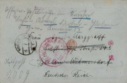 Kriegsgefangenenpost Aus Japan Nagoya Brief Mit SdPdG-Stempel Type III, Mit Rotem Lagerstempel, Zensor Hirosa Und Postle - Other & Unclassified
