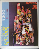 OH) 1990 ECUADOR, OCEPA, ART - ARTISAN'S ORGANIZATION, WOODEN PARROTS, XF - Ecuador