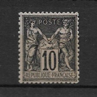 France  No 103 , Type 1 , Neuf , ** , Sans Charniere , Superbe . - 1876-1878 Sage (Tipo I)