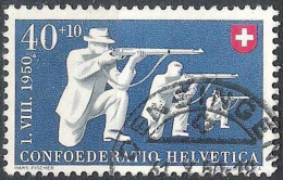 Schweiz Suisse Pro Patria 1950: Schiessen Tir Zu WII 50 Mi 549 Yv 501 Voll-Stempel OENSINGEN 31.XI.50 (Zu CHF 25.00) - Oblitérés